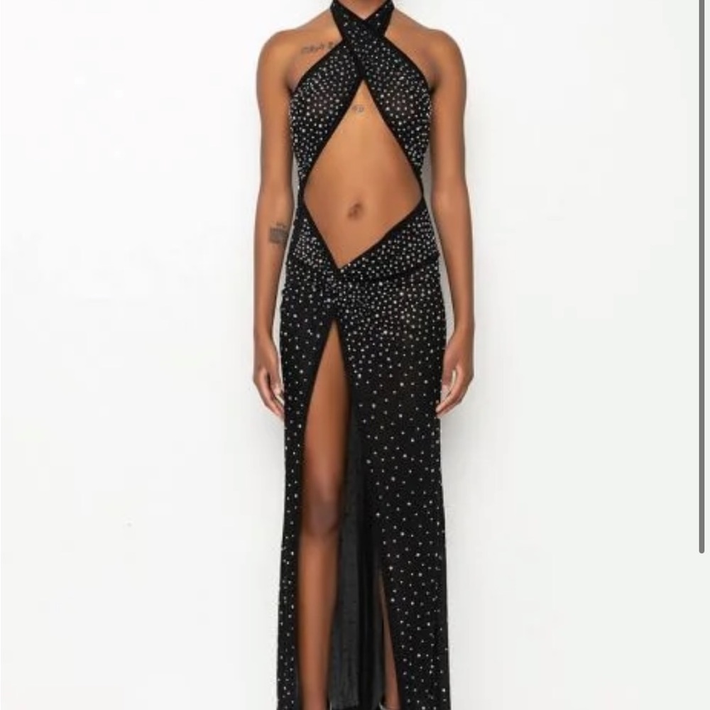Bedazzled Maxi Dress